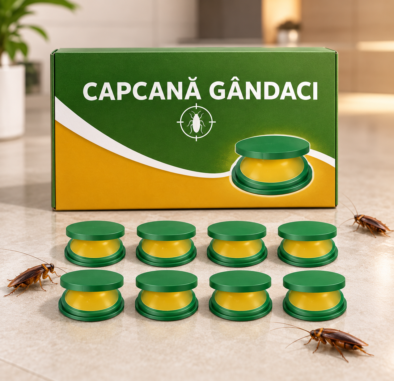 Capcana pentru gandaci