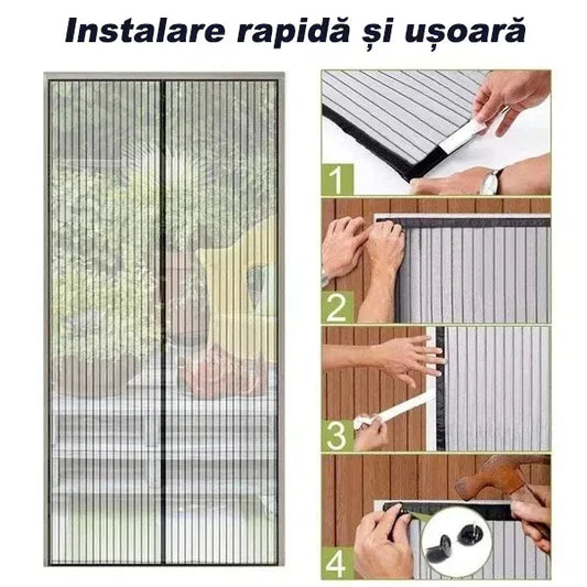 Plasă Magnetică Anti-Țânțari