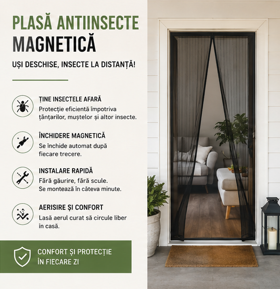 1+1 Plasa Magnetica 210x100cm