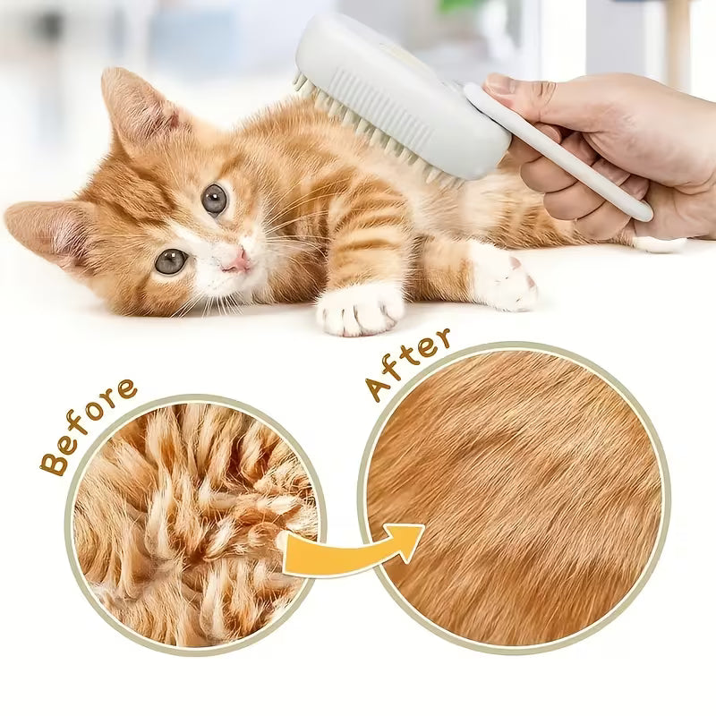 Perie cu abur pentru blana animalelor