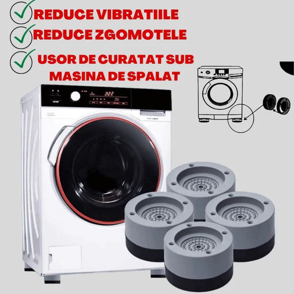 Set 4 Picioare Antivibrații Universale